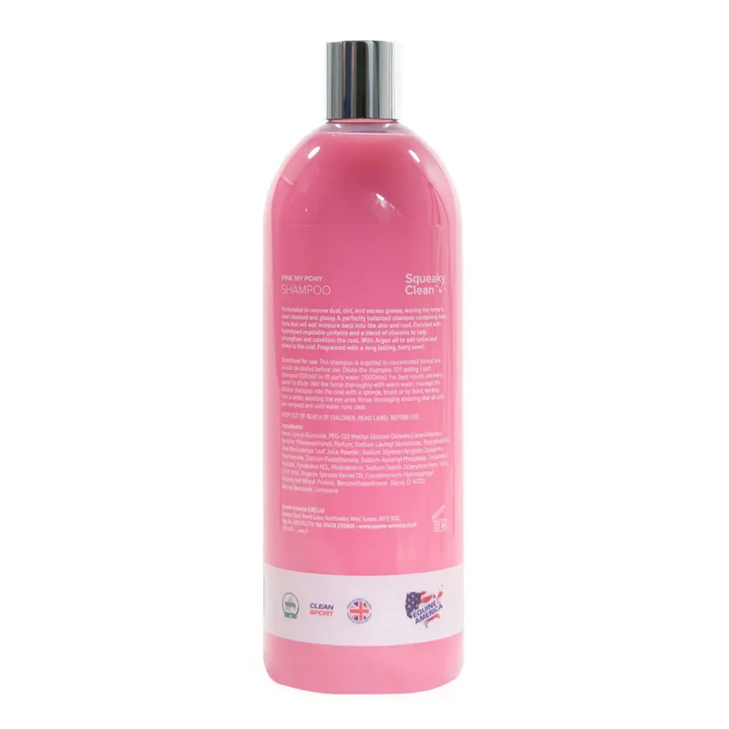 Equine America Squeaky Clean Pink My Pony Shampoo 1L-2
