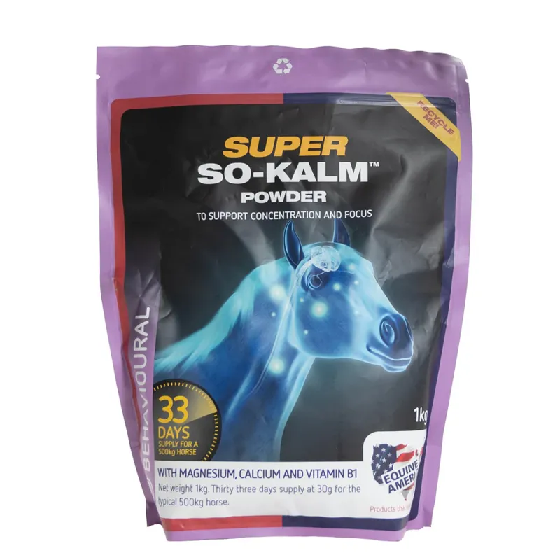 Equine America Super So Kalm Powder 1KG