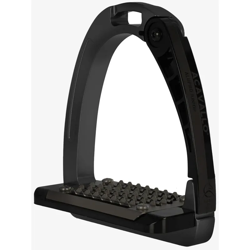 Acavallo Arena Junior Stirrups Charcoal