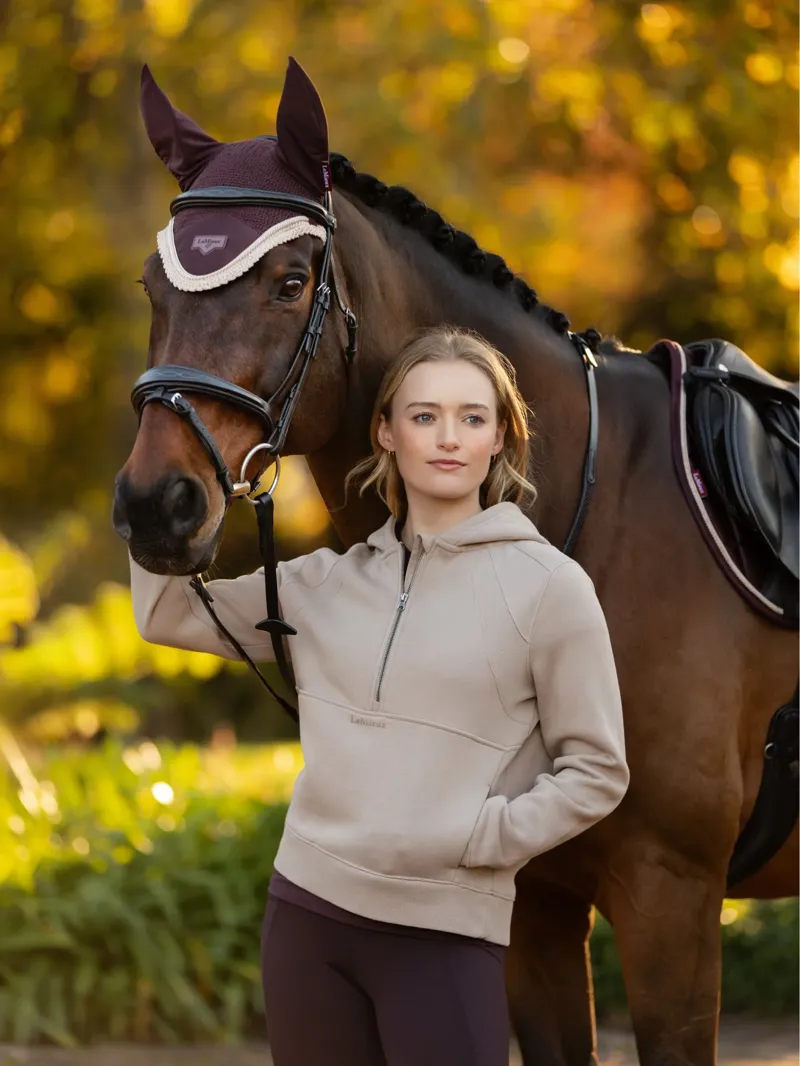 LeMieux Loire Fly Hood - Damson-1