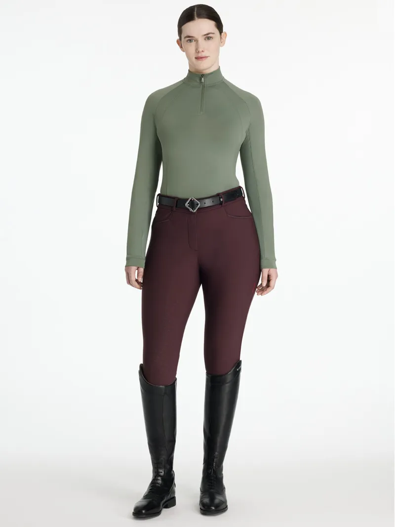 LeMieux Halle Lightweight Base Layer - Rosemary-2