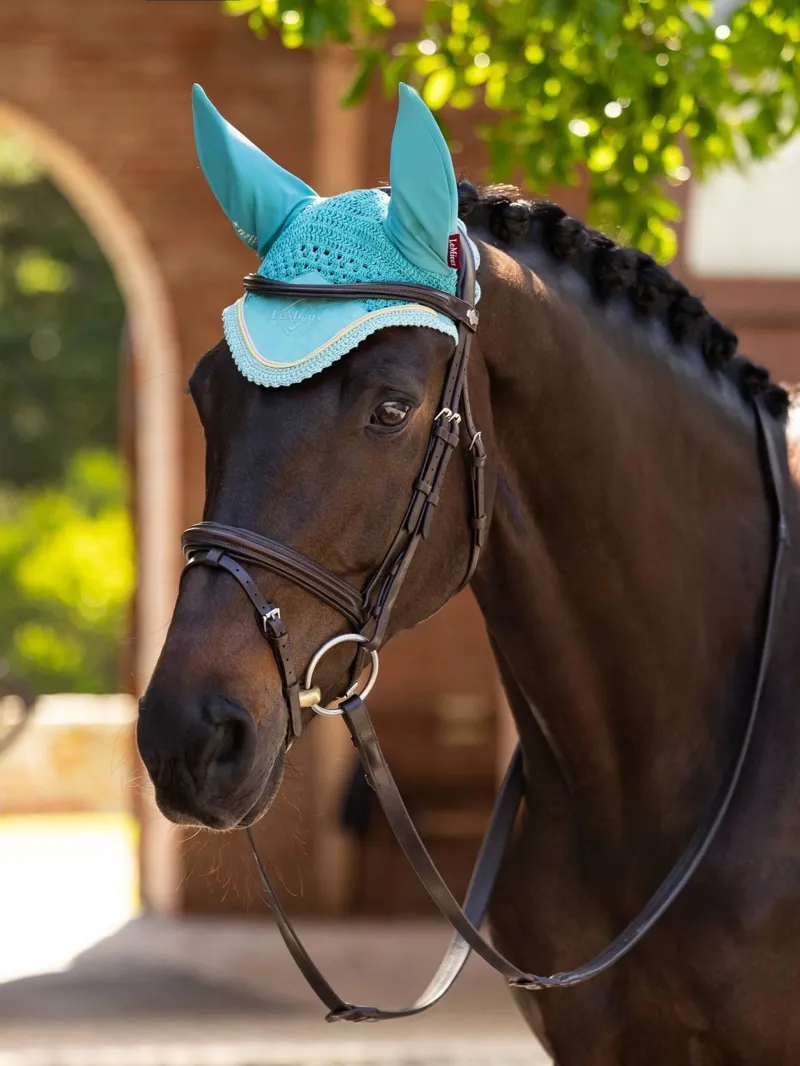 LeMieux Classic Fly Hood Lagoon-1