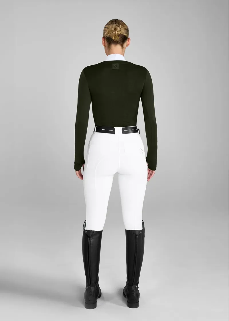 Aztec Diamond Show Sweater - Forest Green-2