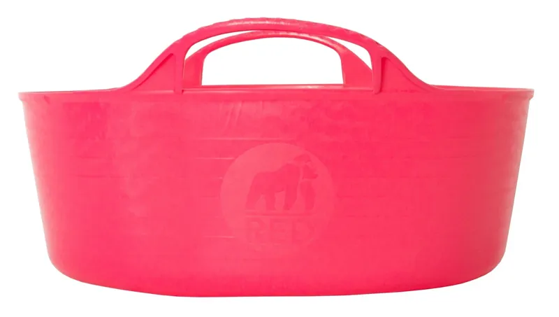 Red Gorilla Flexible Tub Buckets Various Sizes in Pink-1