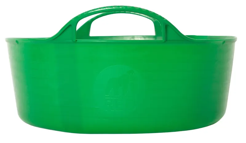 Red Gorilla Flexible Tub Buckets Various Sizes in Green-1