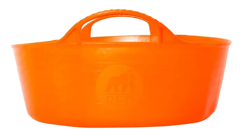 Red Gorilla Flexible Tub Buckets Various Sizes in Orange-1