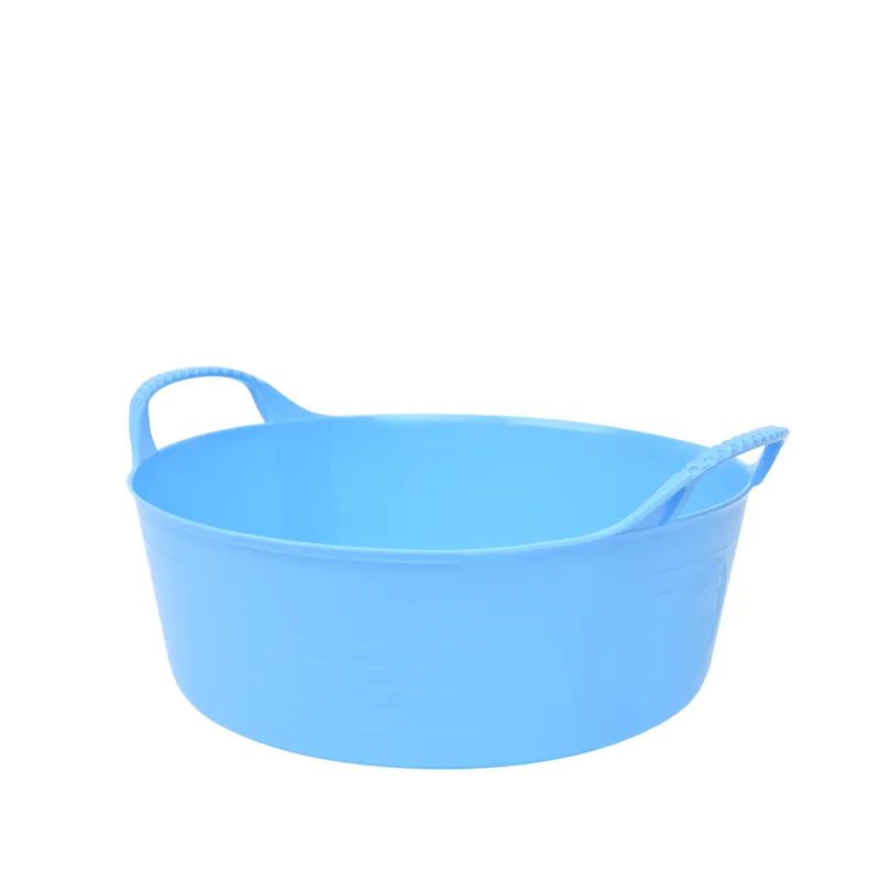 Red Gorilla Flexible Tub Buckets Various Sizes in Sky Blue-1