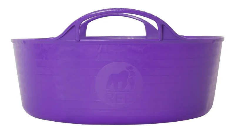 Red Gorilla Flexible Tub Buckets Various Sizes in Purple-1