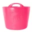 Red Gorilla Flexible Tub Buckets Various Sizes in Pink