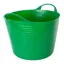 Red Gorilla Flexible Tub Buckets Various Sizes in Pistachio Green