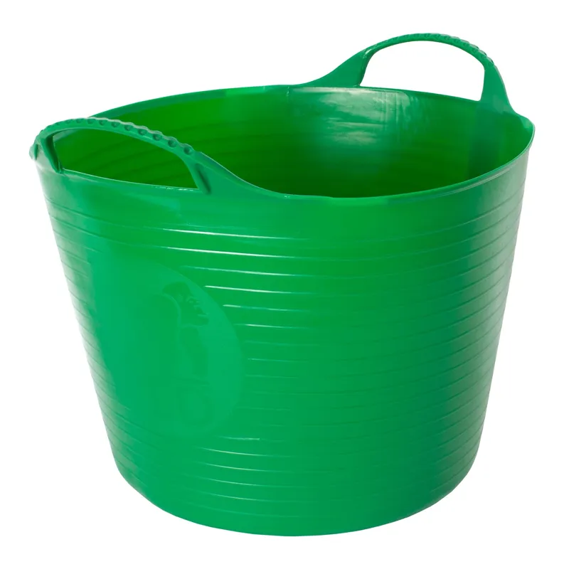 Red Gorilla Flexible Tub Buckets Various Sizes in Green