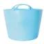 Red Gorilla Flexible Tub Buckets Various Sizes in Sky Blue