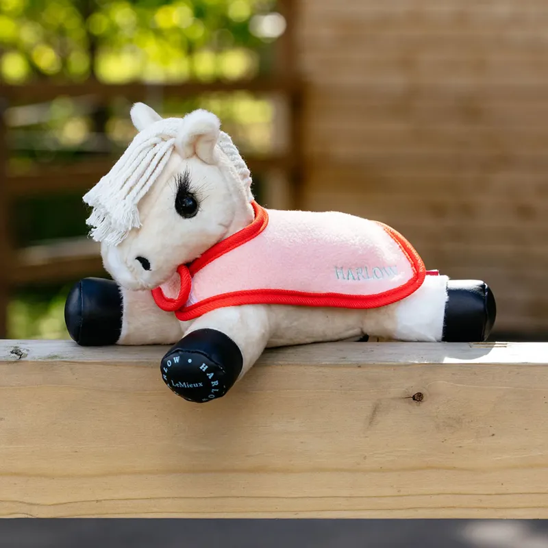 LeMieux Harlow Tiny Rugs 2 pack Mint Coral Crush-3