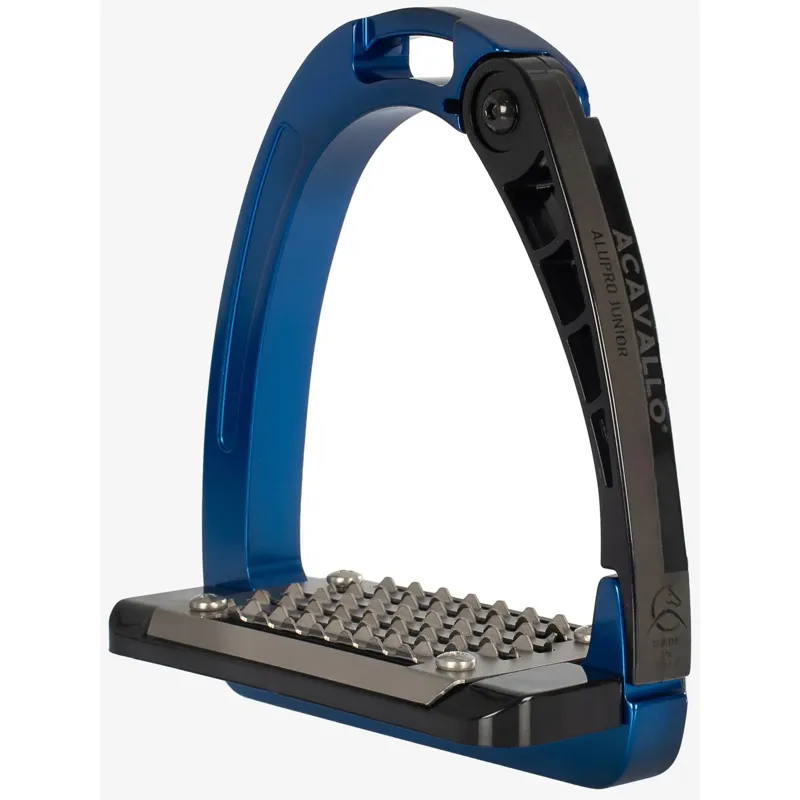 Acavallo Arena Junior Stirrups Blue