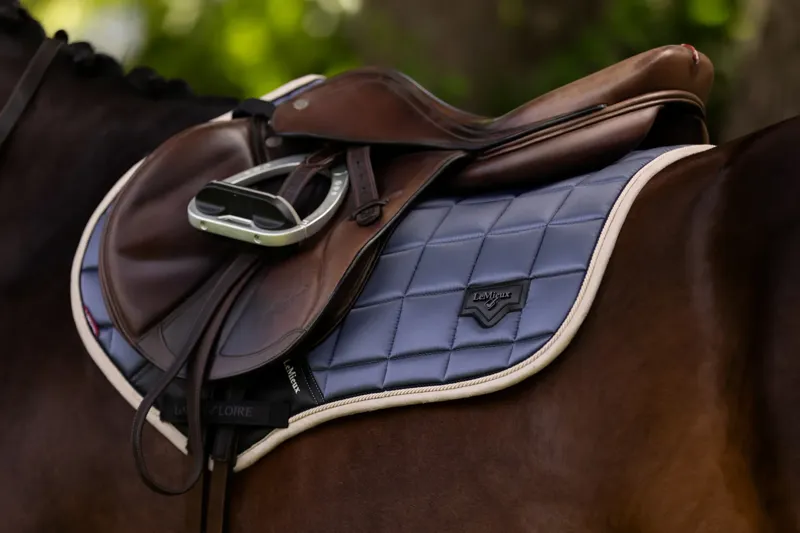 LeMieux Loire Classic Close Contact Square - Jay Blue