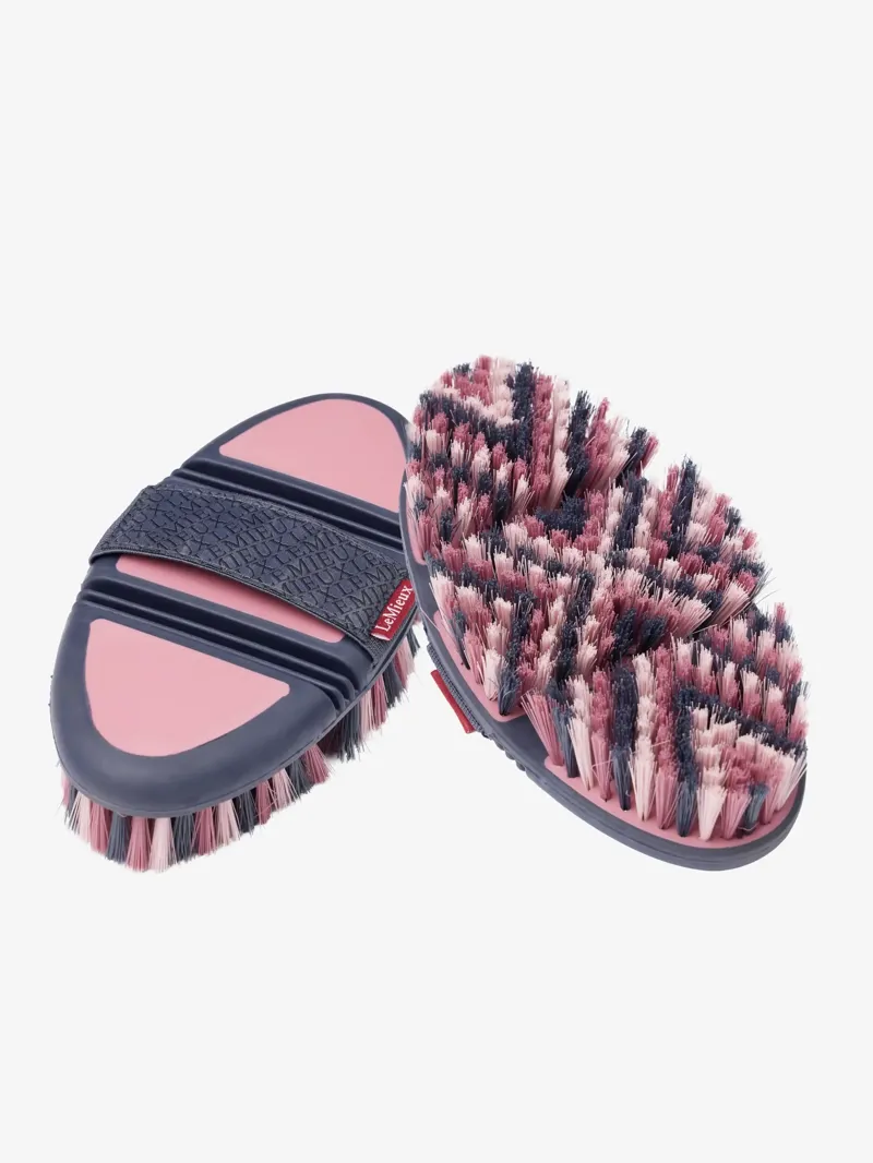 LeMieux Flexi Scrubbing Brush Peony