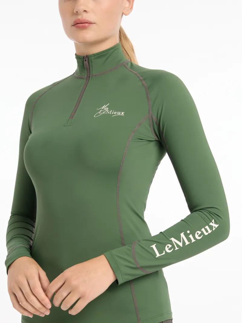 LeMieux Baselayer Hunter Green-1