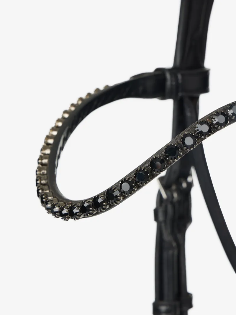 LeMieux Kudos Patent Dressage Bridle Black Full-4