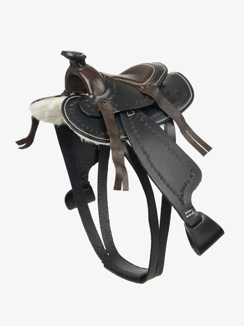 LeMieux Toy Pony Western Saddle - Black