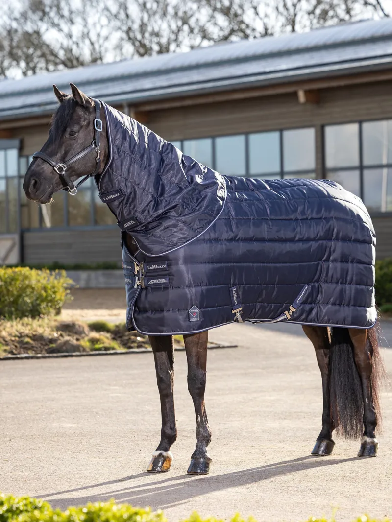 LeMieux Arika Stable-Tek Stable Rug 350g - Navy-1