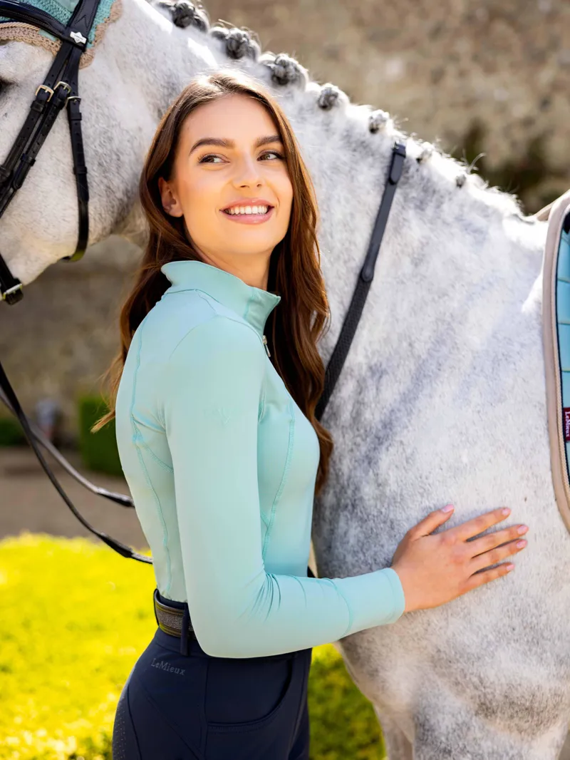 LeMieux Baselayer Aqua-4