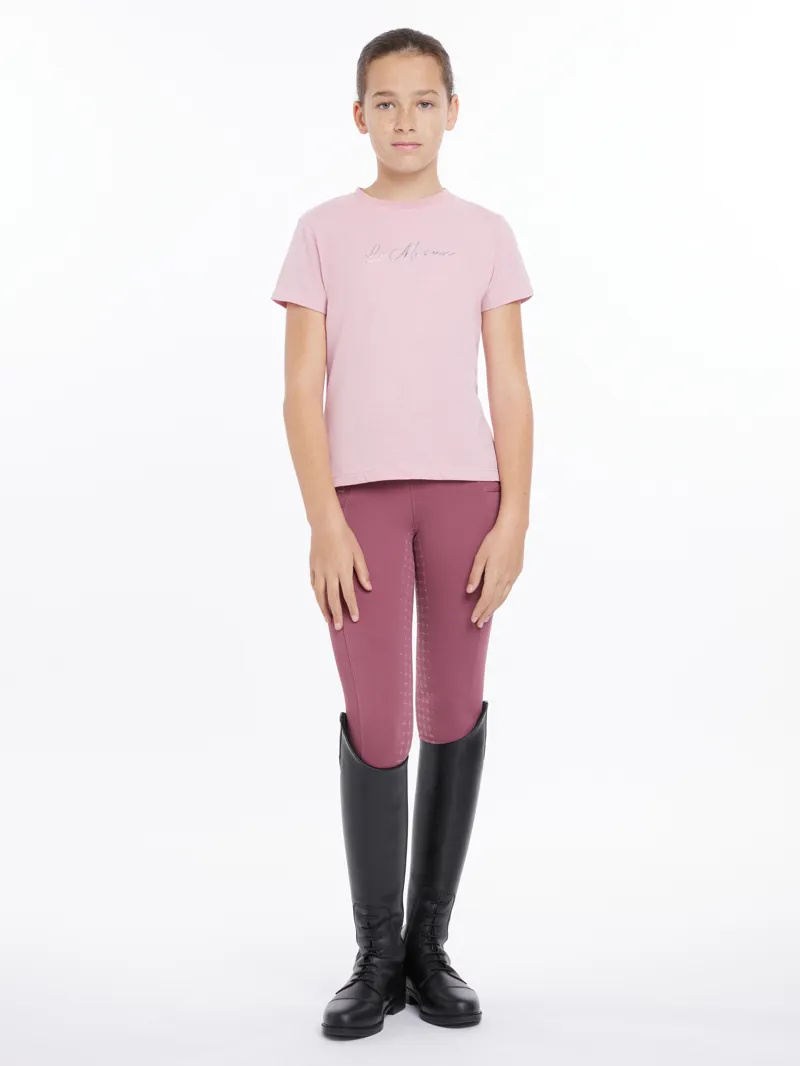 LeMieux Young Rider Arianna T-Shirt Blossom-3