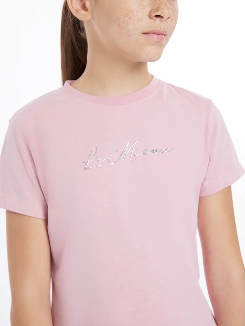 LeMieux Young Rider Arianna T-Shirt Blossom-2