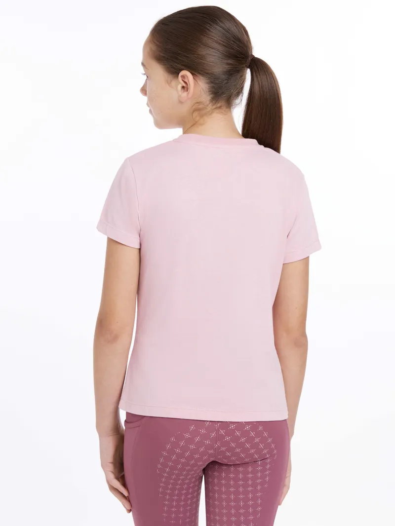 LeMieux Young Rider Arianna T-Shirt Blossom-1