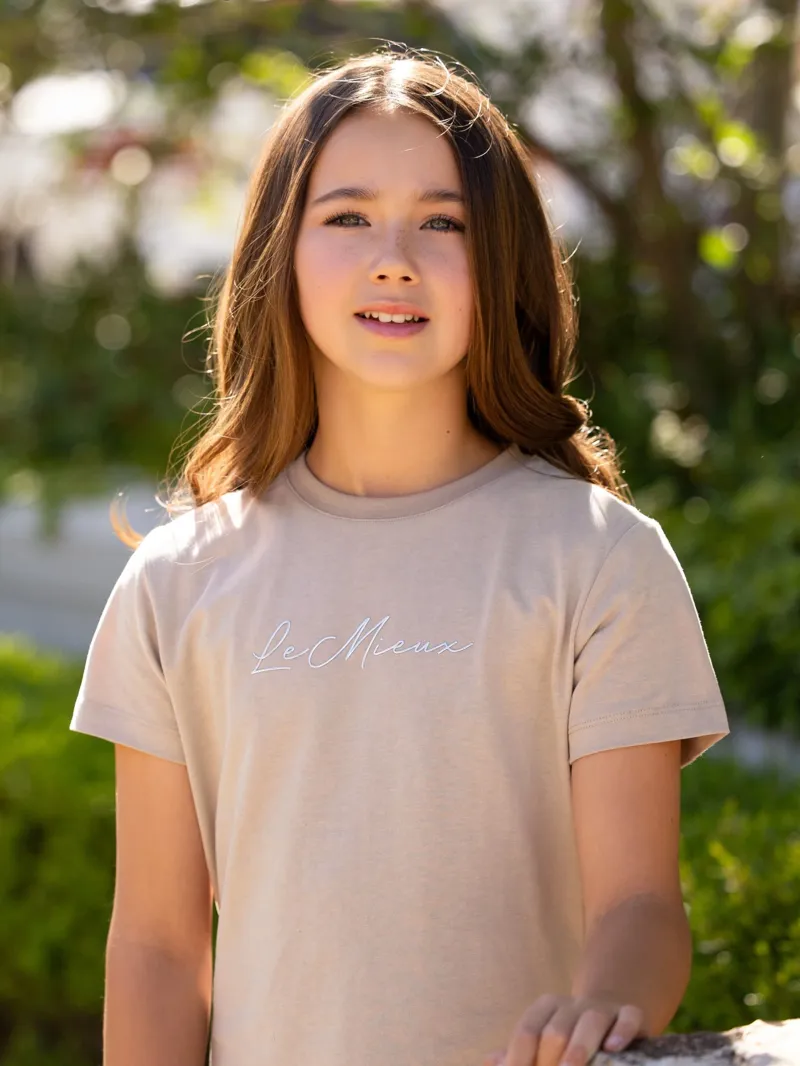 LeMieux Young Rider Arianna T-Shirt Almond-5