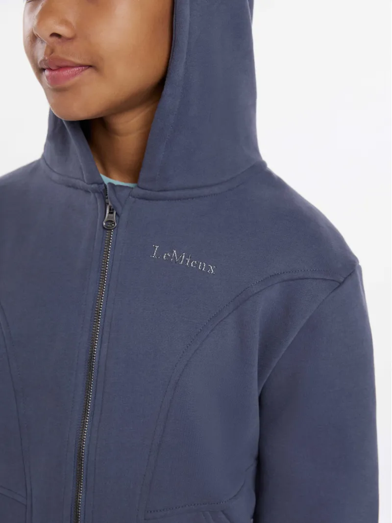 LeMieux Young Rider Hadley Hoodie Dusk Blue-2