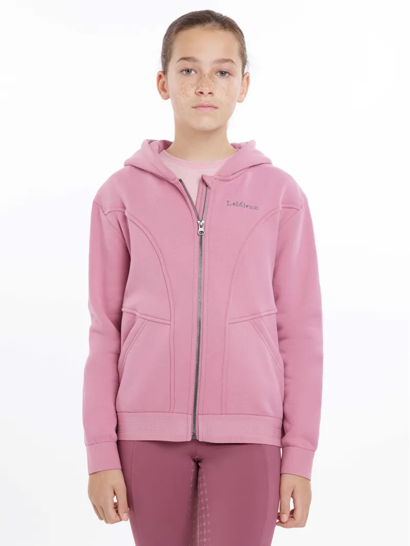 LeMieux Young Rider Hadley Hoodie Peony-3