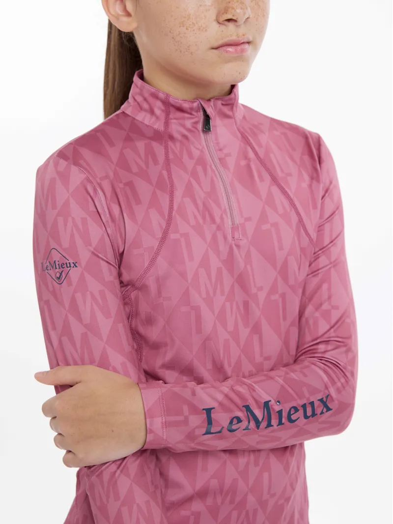LeMieux Young Rider Clea Base Layer Peony-2