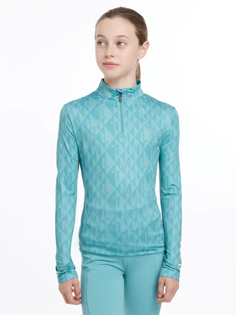 LeMieux Young Rider Clea Base Layer Lagoon