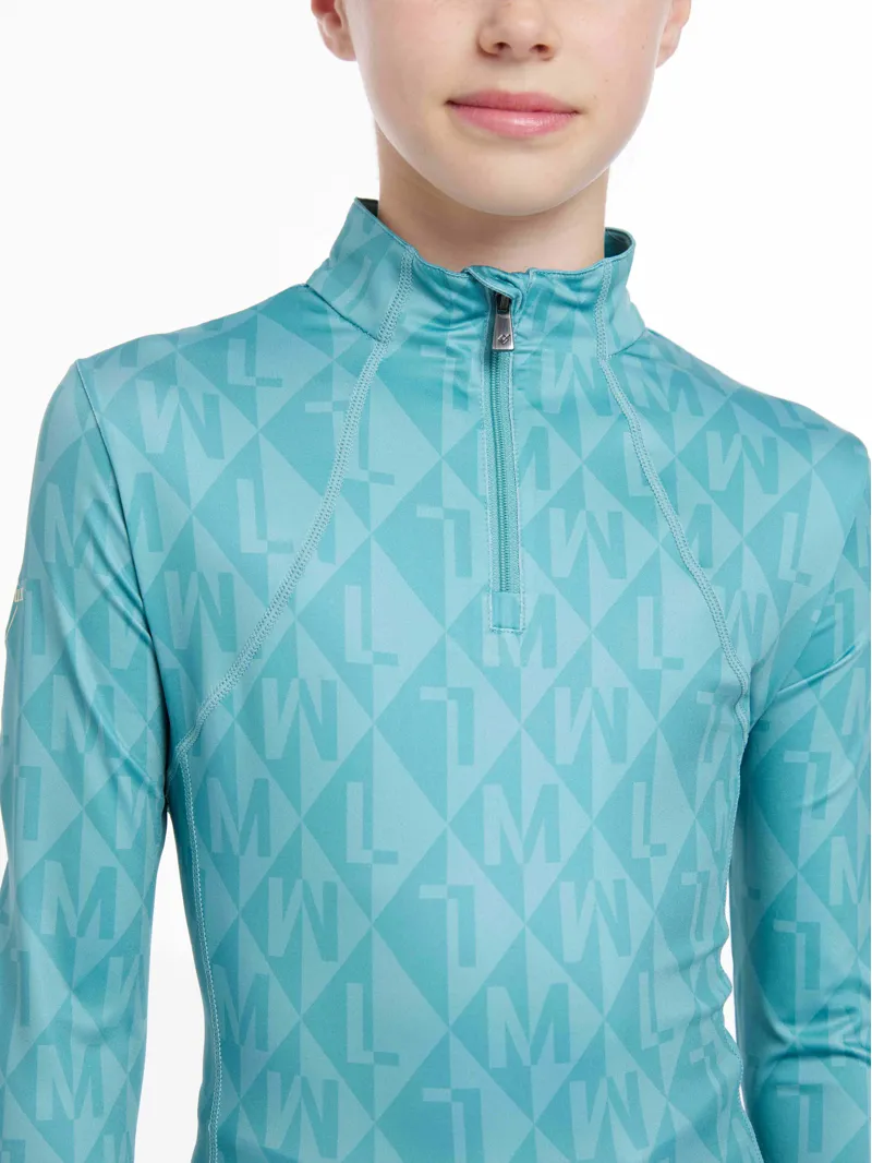 LeMieux Young Rider Clea Base Layer Lagoon-2
