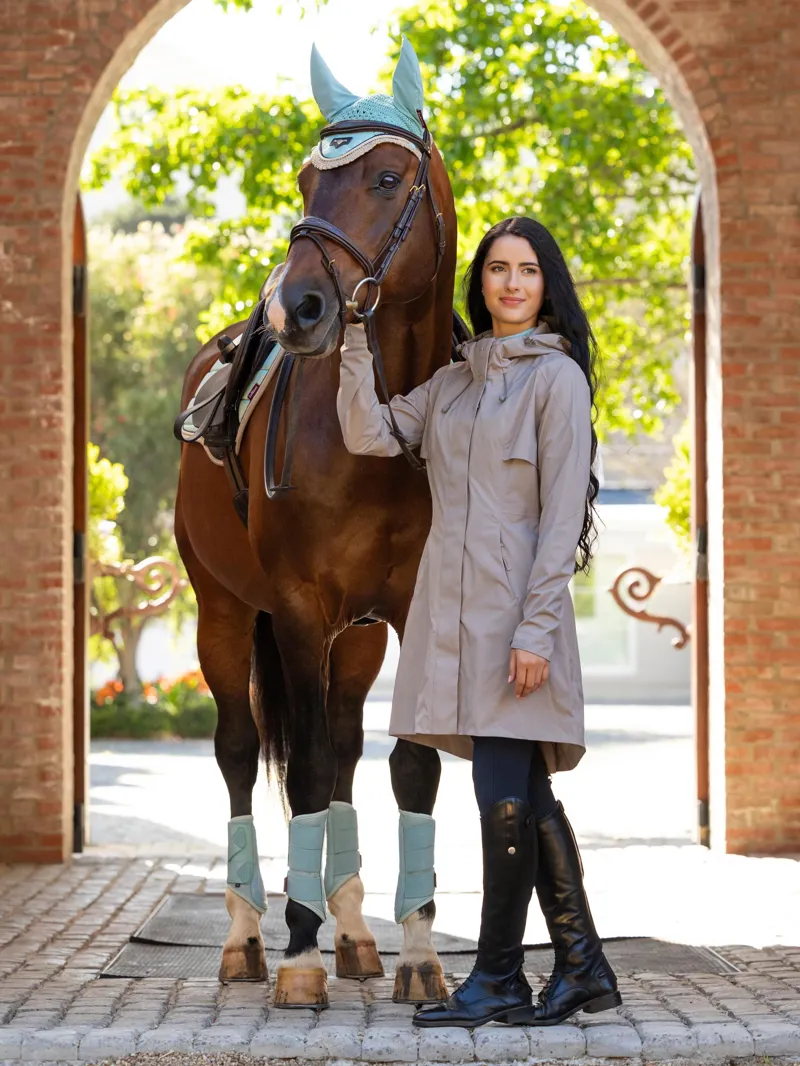 LeMieux Grace Long Rain Jacket Pecan-4