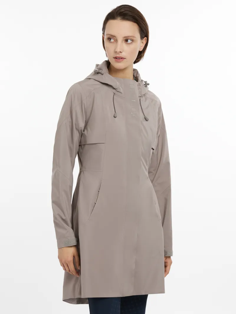 LeMieux Grace Long Rain Jacket Pecan