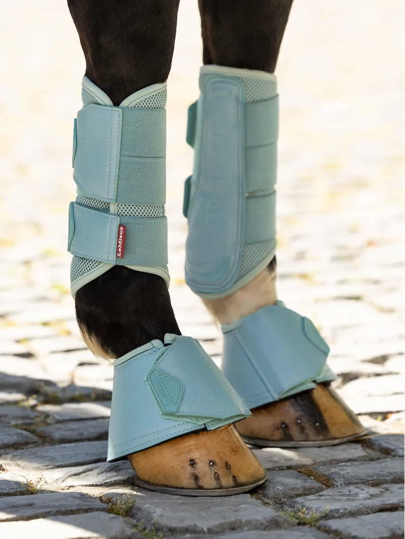 LeMieux Arika Over Reach Boots Aqua Large-1