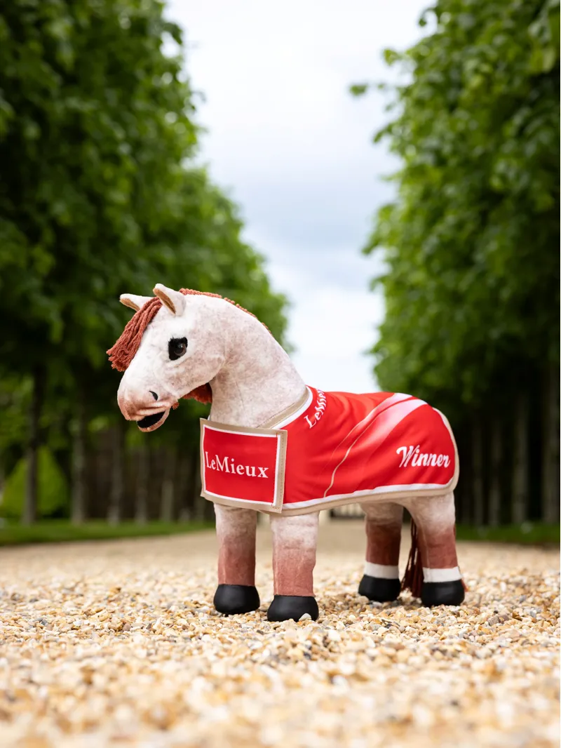LeMieux Toy Pony Winners Rug - Red-1