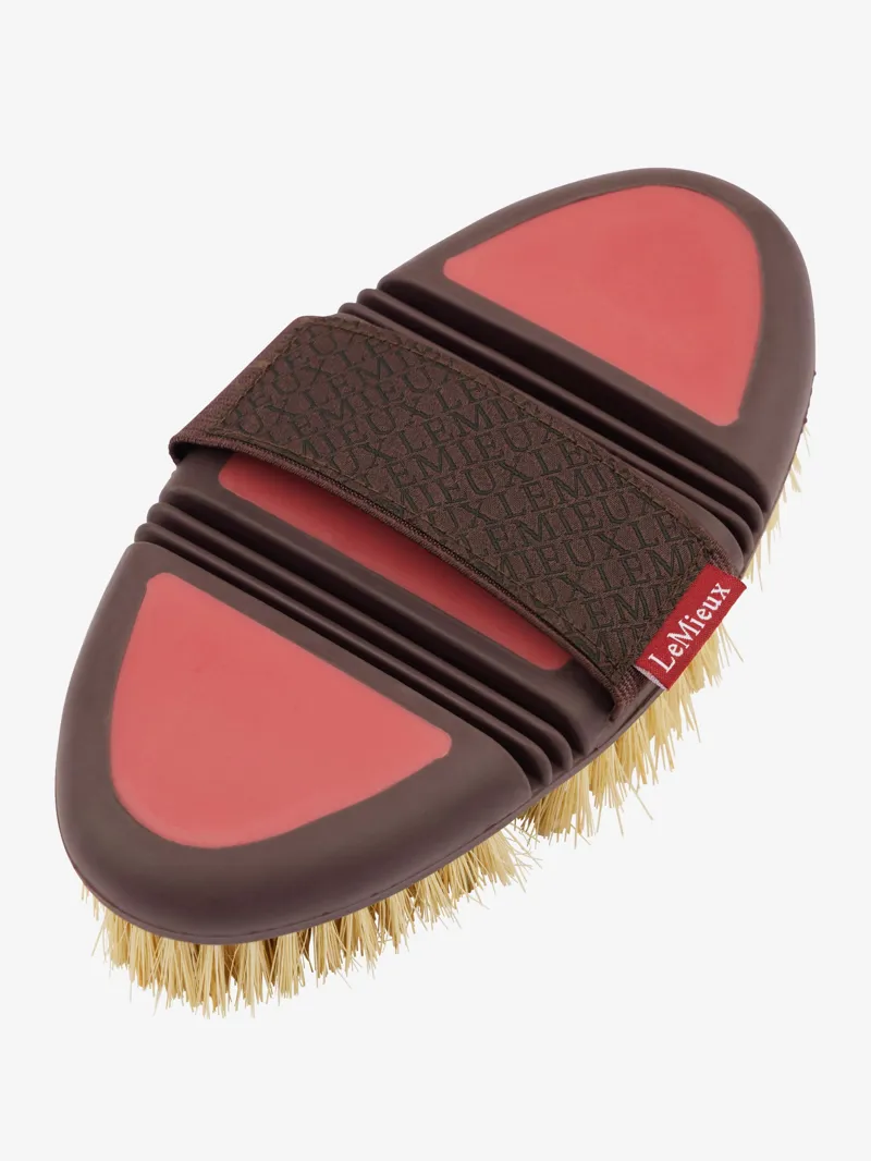 LeMieux Flexi Scrubbing Brush - Cranberry-2