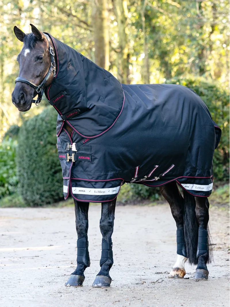 LeMieux Arika Storm-Tek Turnout Rug 100g - Black