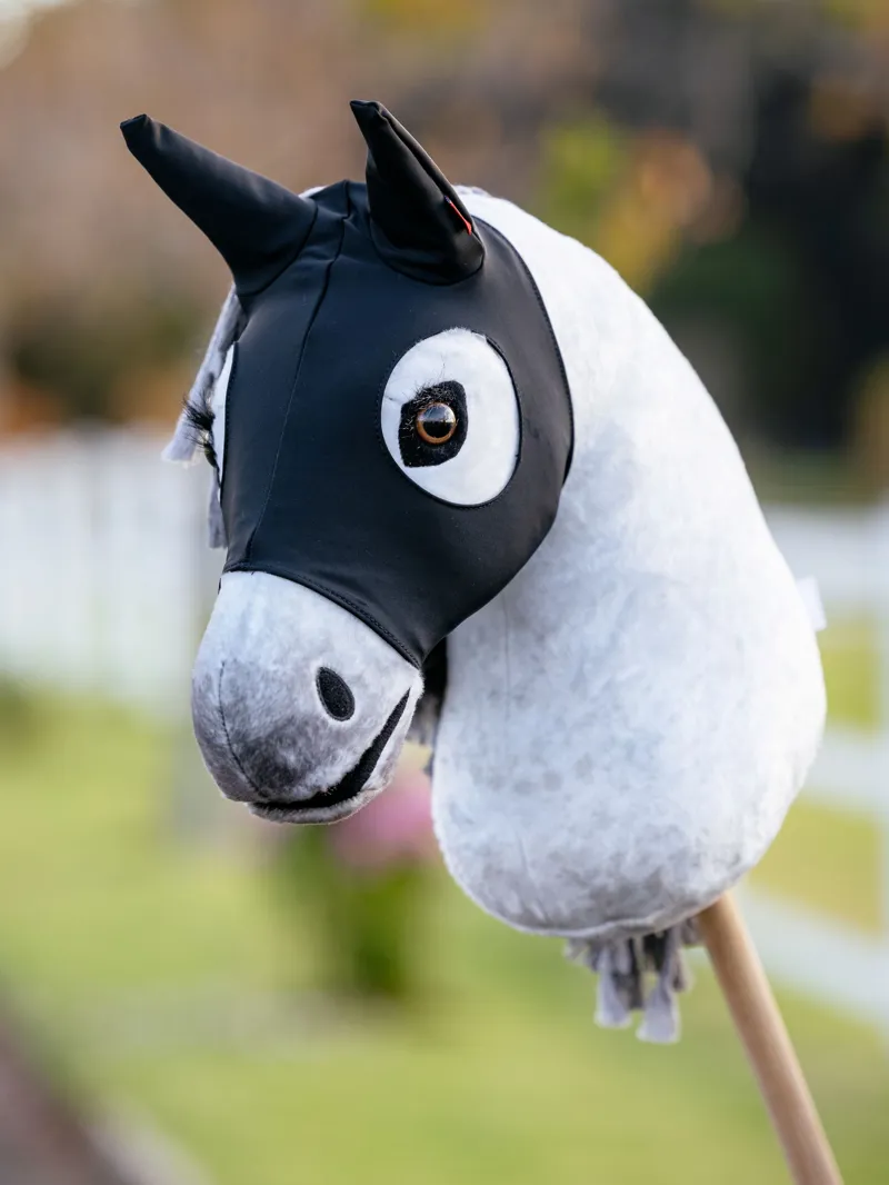 LeMieux Hobby Horse Stay Calm Mask - Black-1