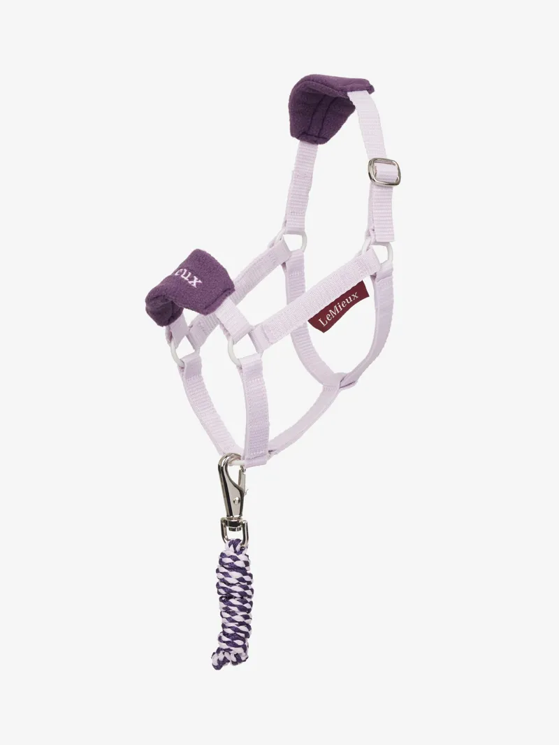 LeMieux Hobby Horse Vogue Headcollar and Leadrope - Lilac