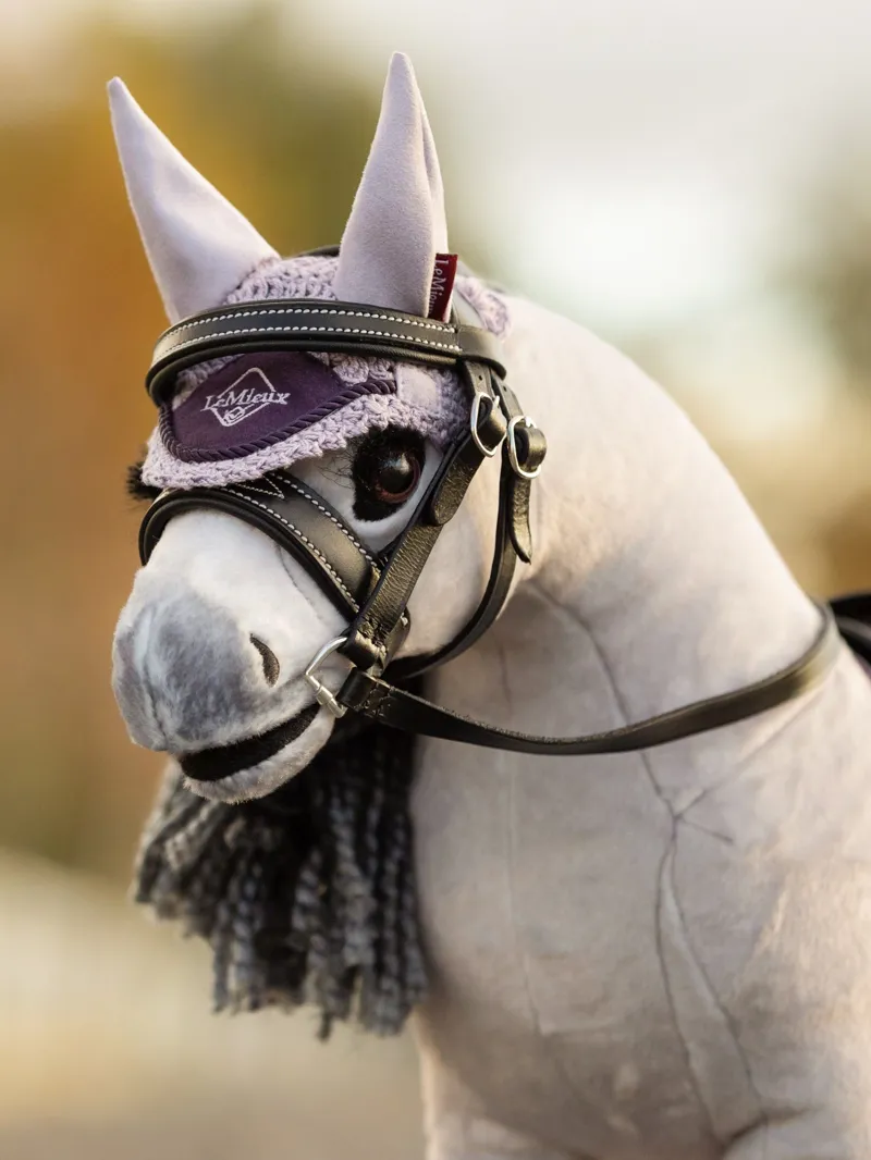LeMieux Toy Pony Fly Hood - Lilac-1