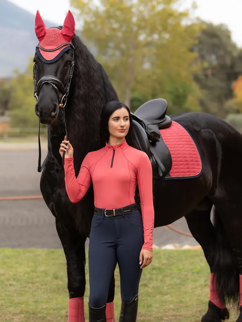 LeMieux Classique Baselayer - Cranberry-2