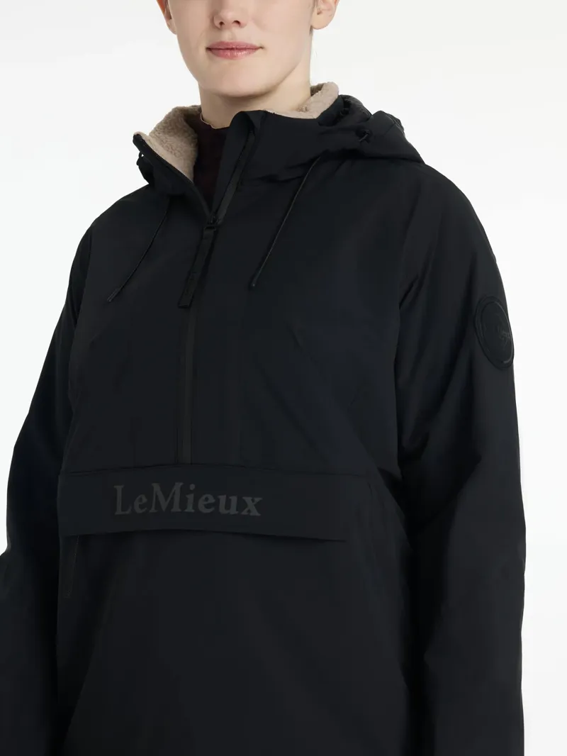 LeMieux Phoebe 1/2 Zip Waterproof Anorak - Black-2