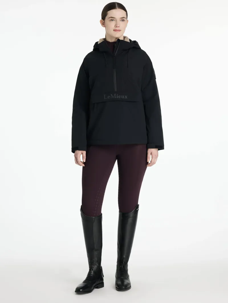 LeMieux Phoebe 1/2 Zip Waterproof Anorak - Black-4