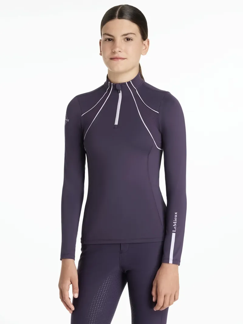 LeMieux Young Rider Mia Mesh Base Layer - Juniper