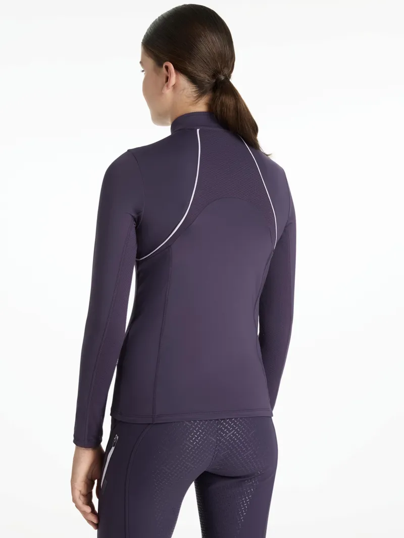 LeMieux Young Rider Mia Mesh Base Layer - Juniper-1