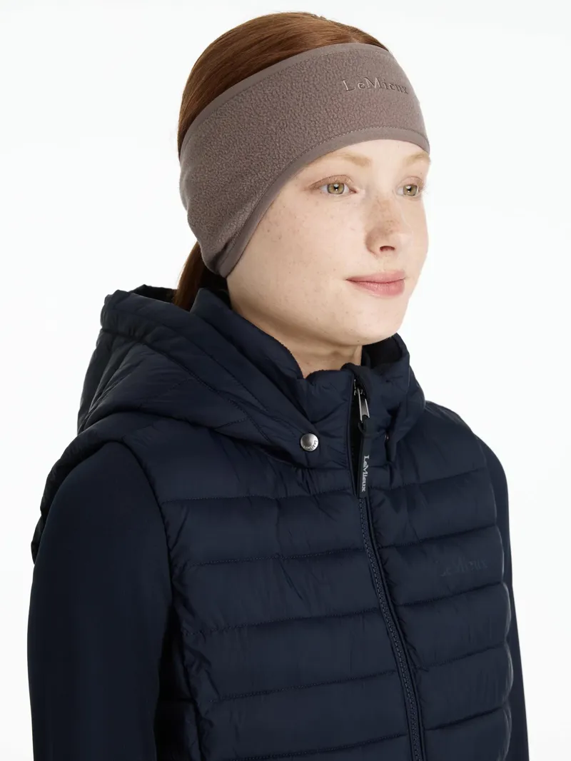 LeMieux Fleece Earwarmer - Walnut