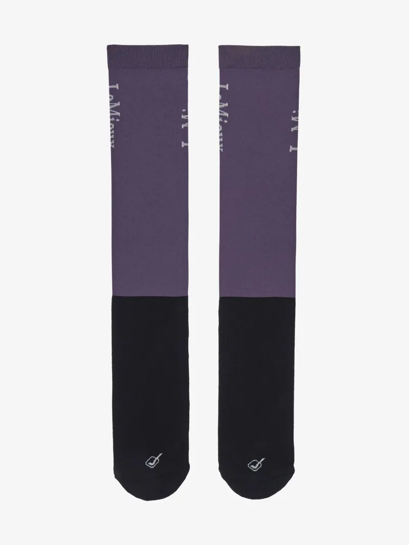 LeMieux Competition Socks 2 pack - Juniper-1